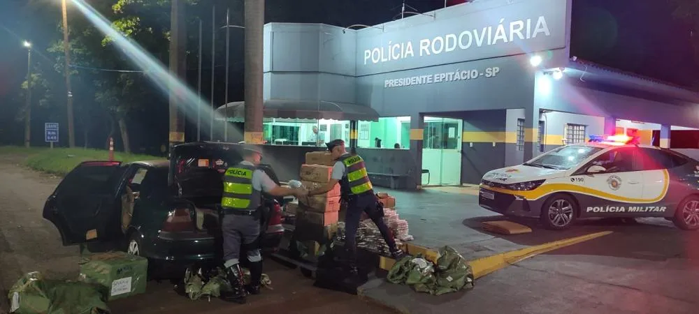 Polícia Rodoviária apreende mais de 8 mil armações de óculos do Paraguai