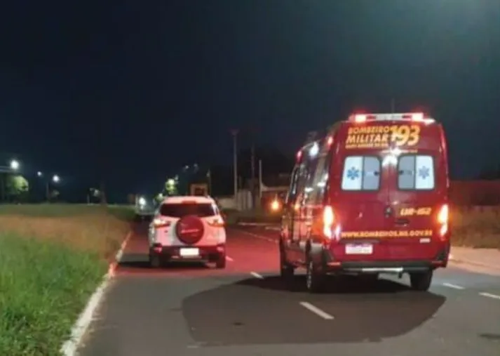  Motociclista morre após colisão com carro em avenida de Campo Grande