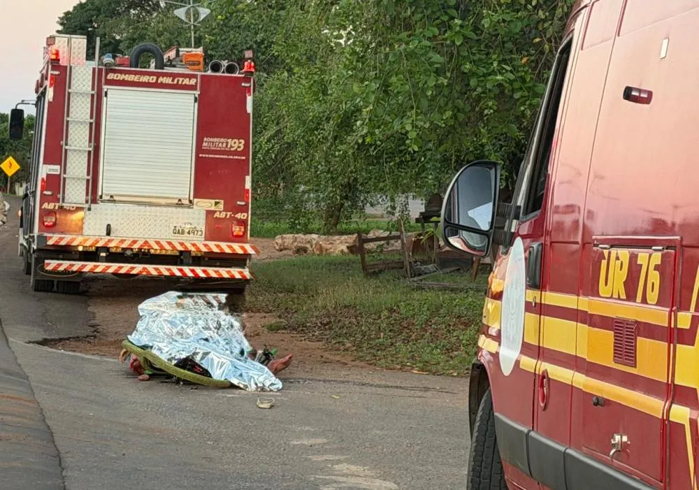 Adolescente morre atropelado por carreta em Jardim 