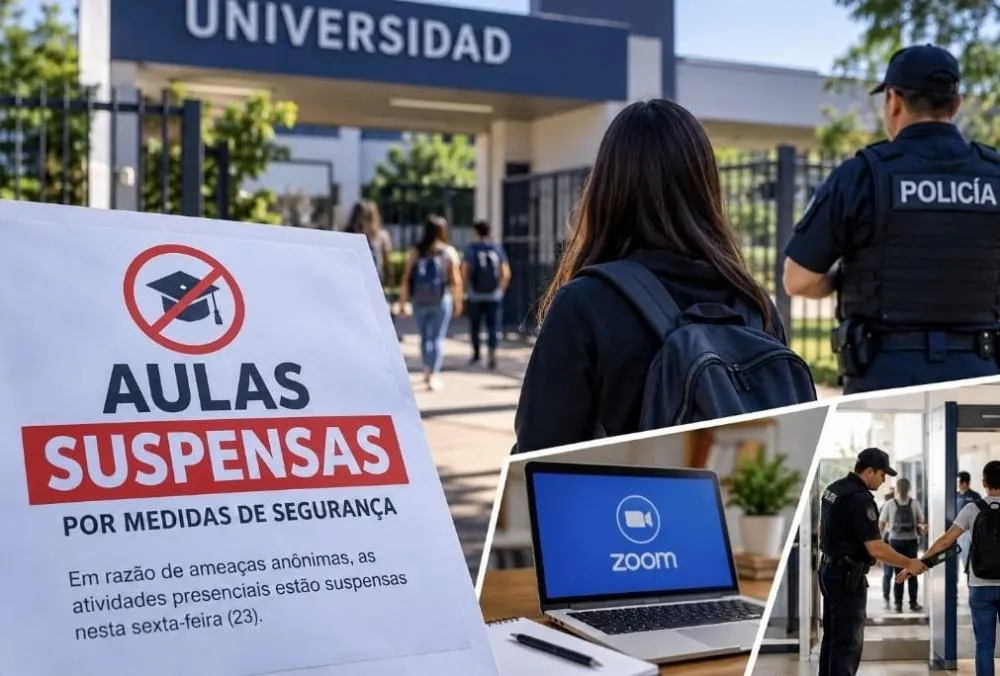 Faculdades da fronteira suspendem aulas presenciais após ameaças anônimas de violência