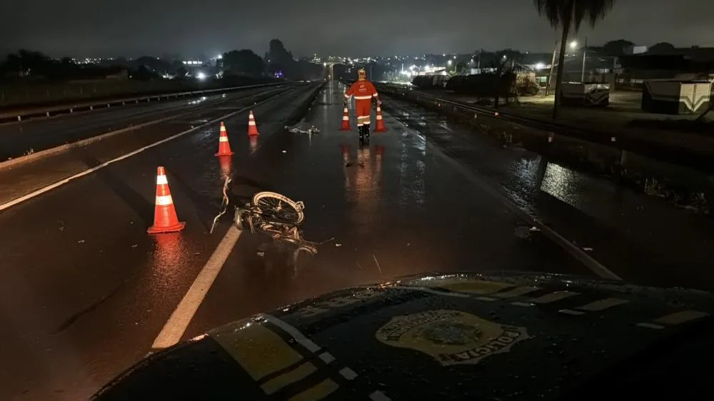Jovem de 19 anos morre atropelado na BR-163 em Dourados; motorista fugiu