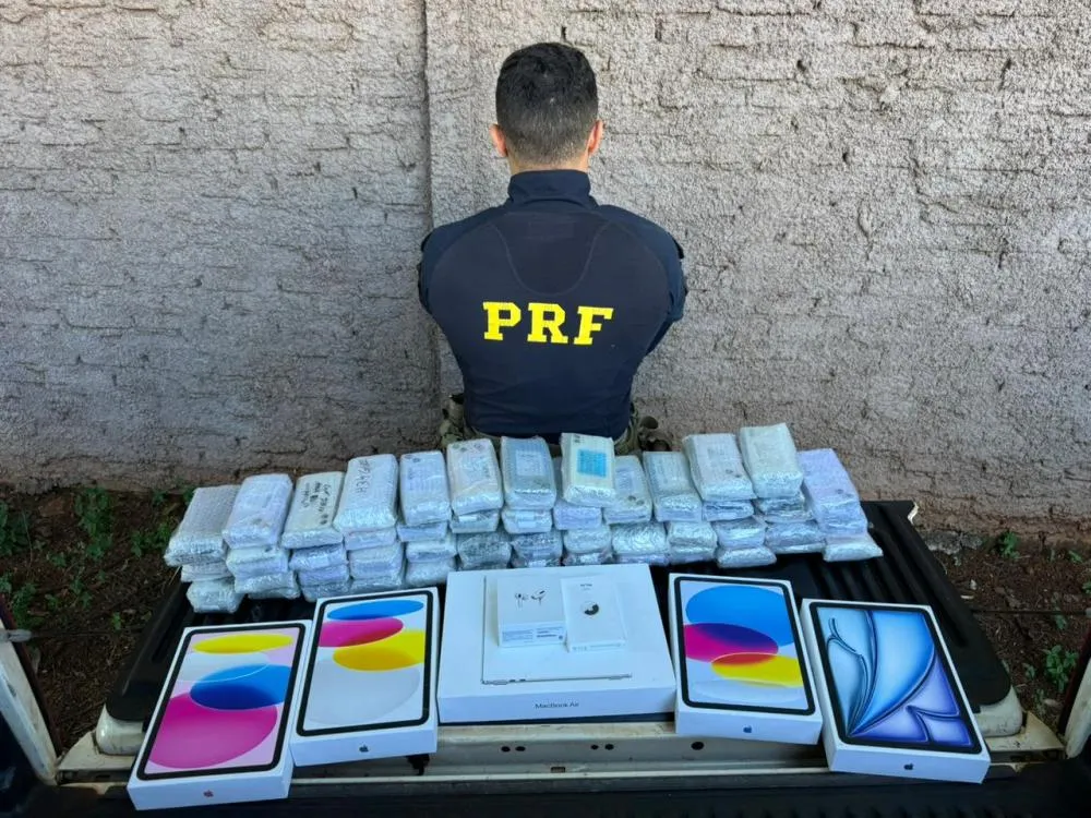 Advogado e irmão são presos com contrabando de celulares em Dourados